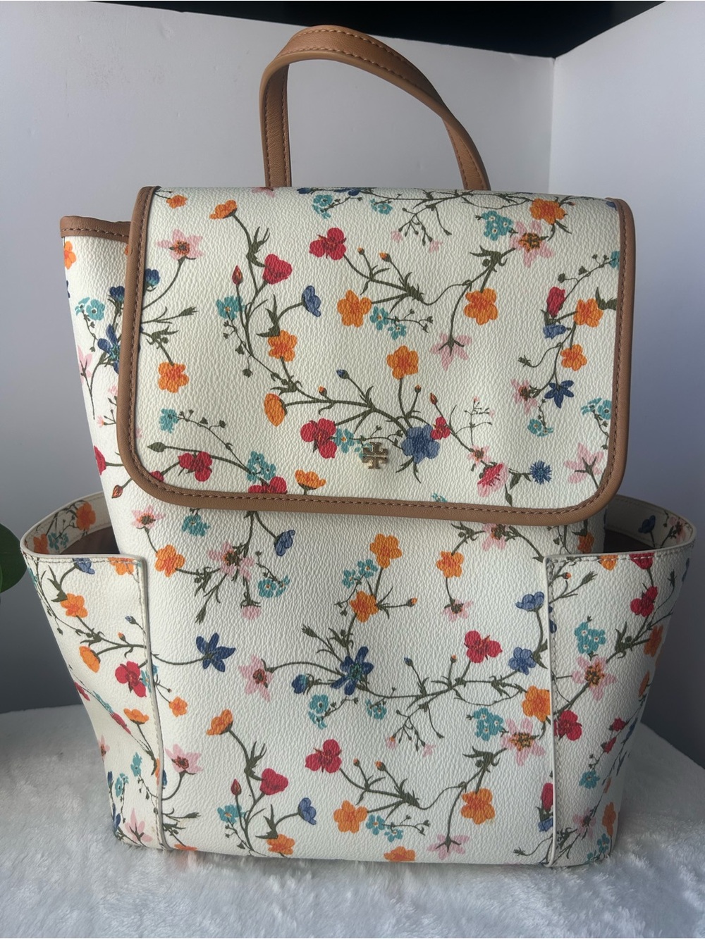 Tory Burch Kerrington floral backpack